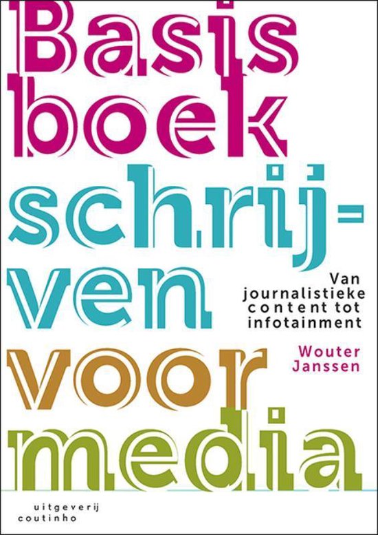 Basisboek schrijven voor media